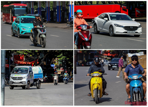 Cục CSGT triển khai quân phối hợp CSGT Hà Nội xử lý tài xế che biển số, dùng điện thoại - ảnh 2