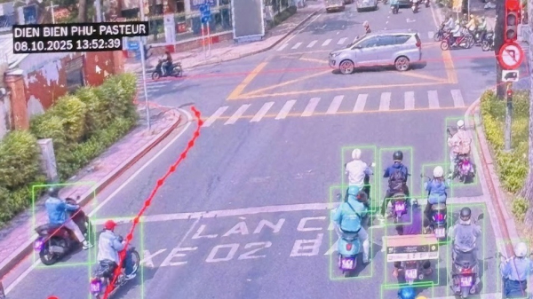 Phát hiện trên 3.400 trường hợp vi phạm giao thông qua camera AI - ảnh 2